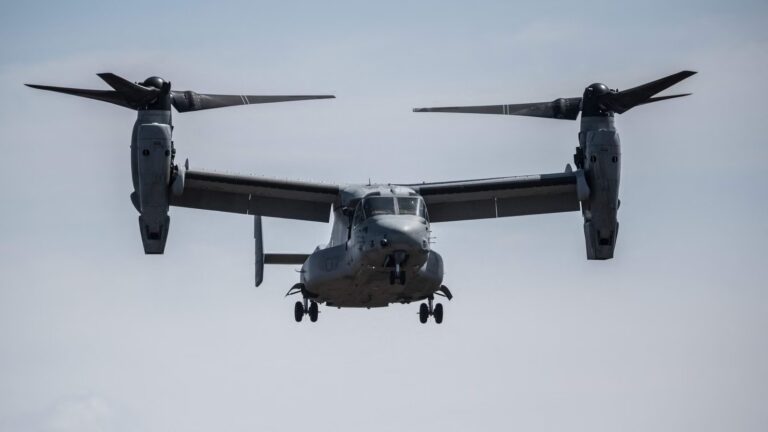 American military plane Osprey crashes in the sea near Japan, eight passengers were on board