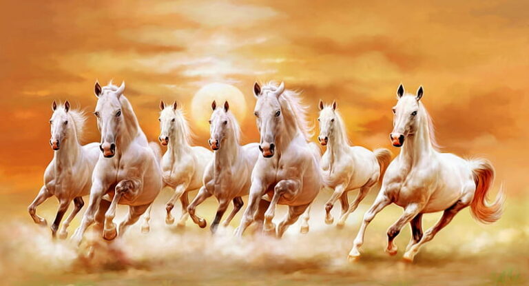 7 What kind of picture of a horse should be placed in the house? Know the things to keep in mind while buying a picture of seven horses according to Vastu