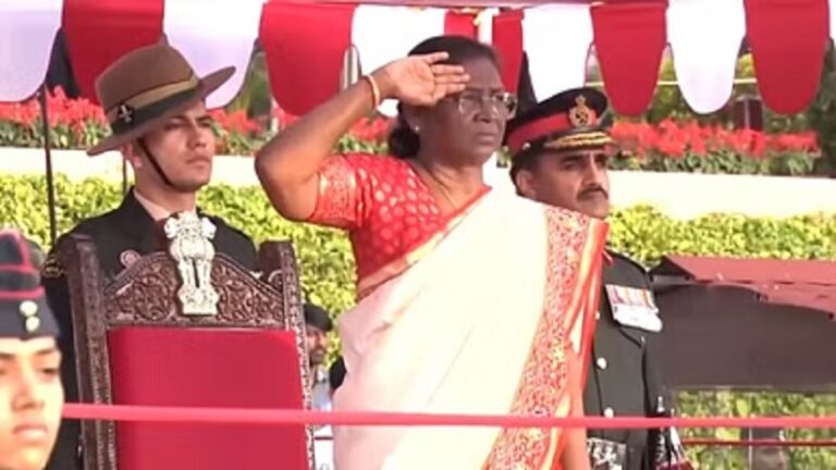 President on visit to Maharashtra, review of passing out parade of 145th course of NDA