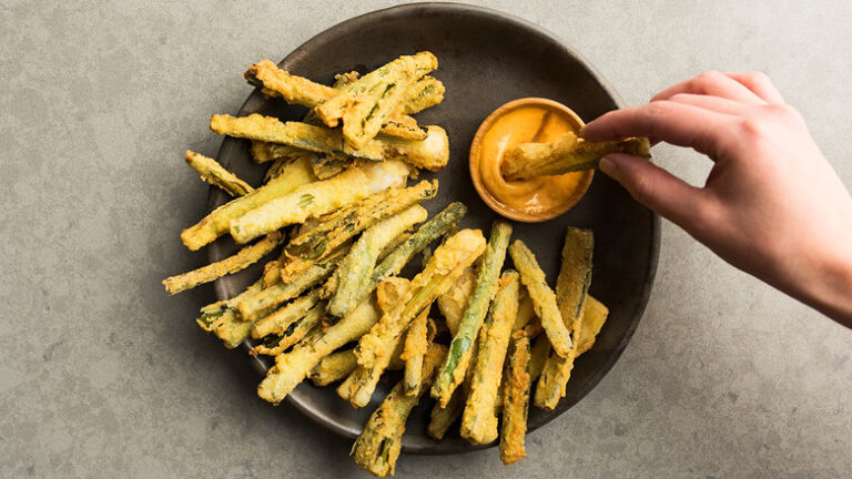 Fry green onions for breakfast, here is a quick recipe