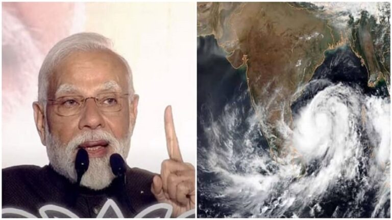 PM Modi warned about Cyclone Michong, said- For us the country is bigger than the party