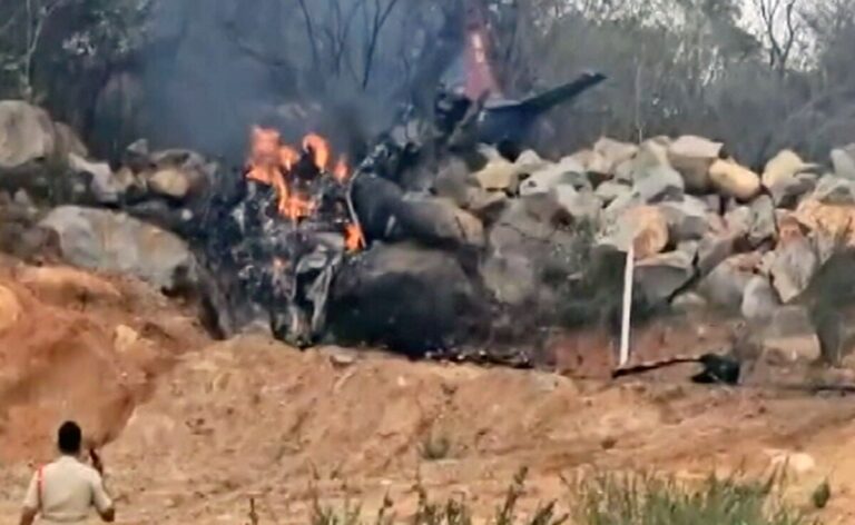 Air Force trainer aircraft crashes in Telangana, two pilots killed