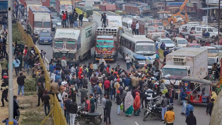 Drivers in Assam called for a 48-hour strike to protest the new provisions