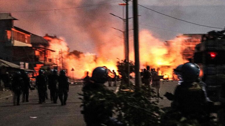 Manipur fires again due to selfies, miscreants clash with security forces