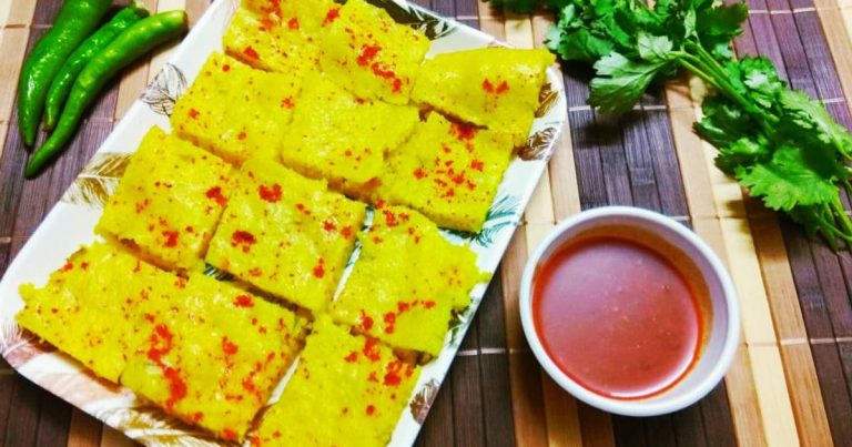 Follow this method at home and make Dhokla quickly