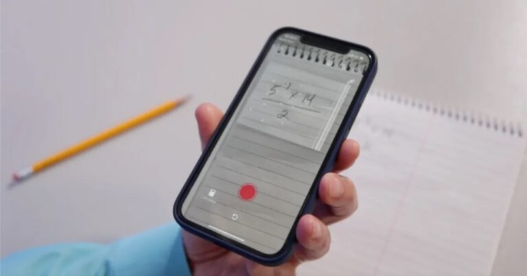 Just take a picture and solve math problems, this app from Google will help