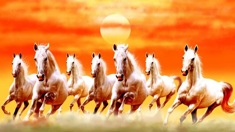 7 What kind of picture of a horse should be placed in the house? Know the things to keep in mind while buying a picture of seven horses according to Vastu