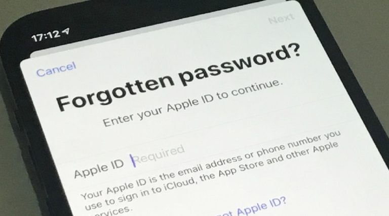 Apple ID Password Forgot Apple ID password Reset like this