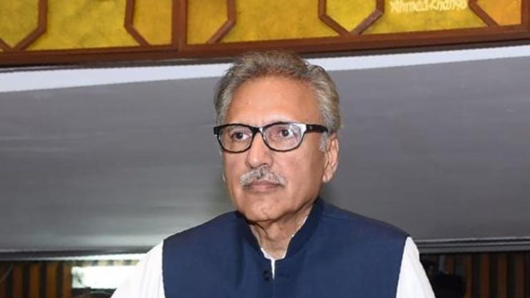 Former President Alvi advised the countrymen