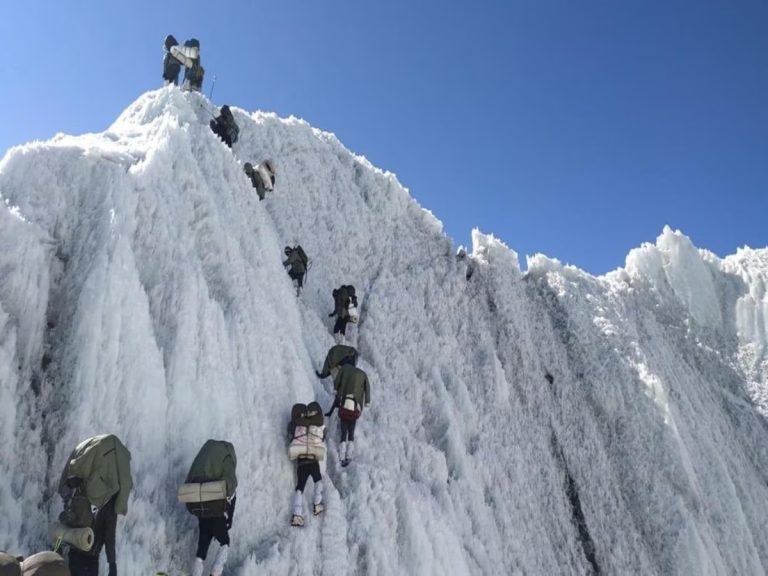 Soldiers deployed on alert at Siachen Glacier Army shared many aspects of change