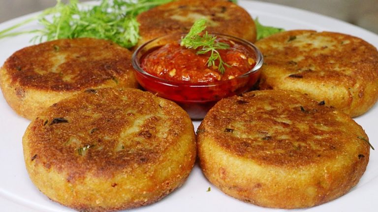 This is how to make Street Style Crispy Aloo Tikki at home if you forget the taste of the market tell me