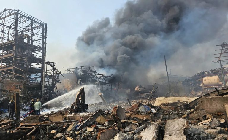 Blast in Thane chemical factory 8 people killed