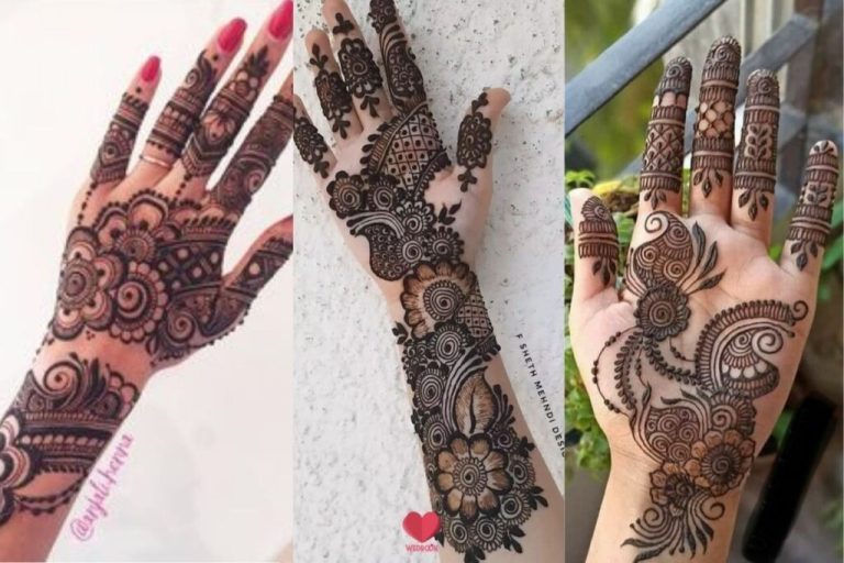 This mehndi design will make the hands more beautified in the wedding season 01