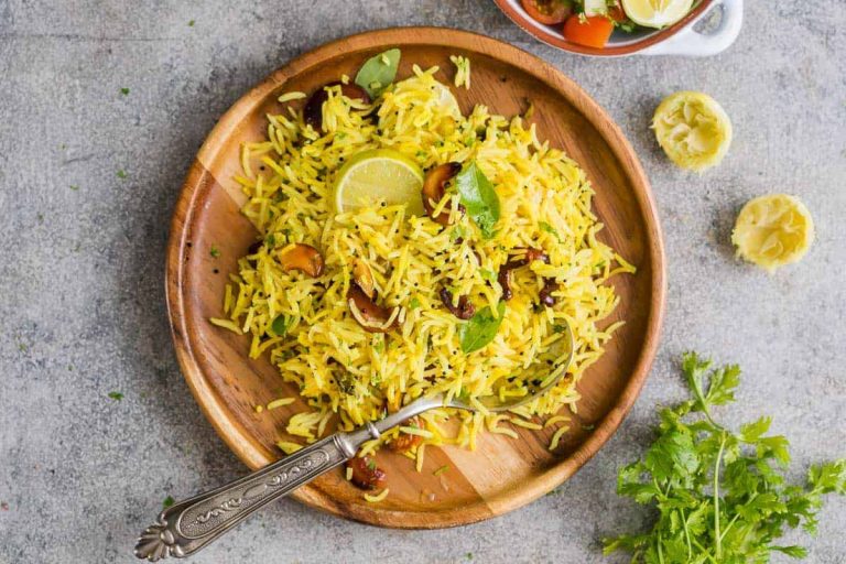 Make Hyderabadi Lemon Rice for lunch see its easy recipe