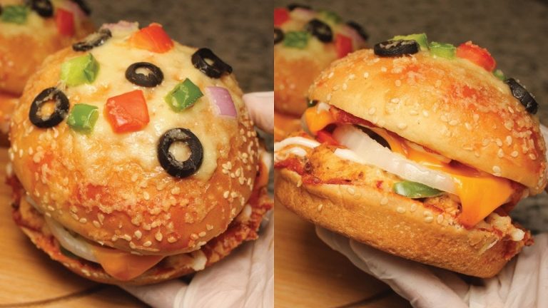 Make a burger pizza today try this recipe