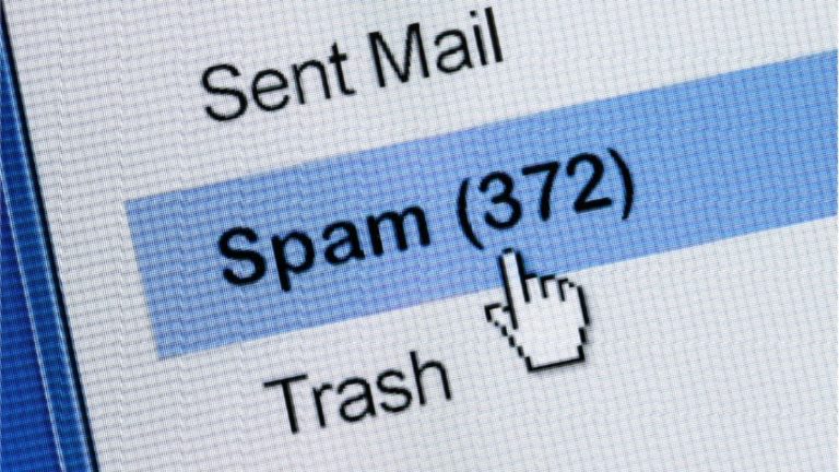 Use filters to remove bulk spam mails in your account