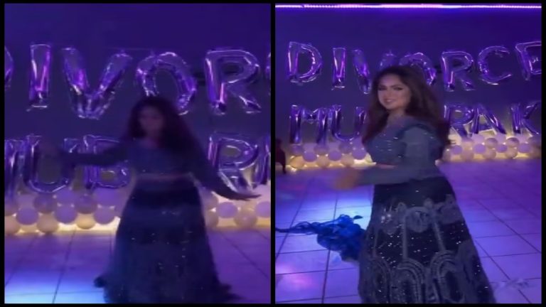 Pakistani woman danced to Bollywood songs wearing lehenga after divorce