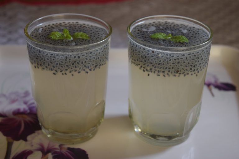 chia seeds shikanji recipe in hindi